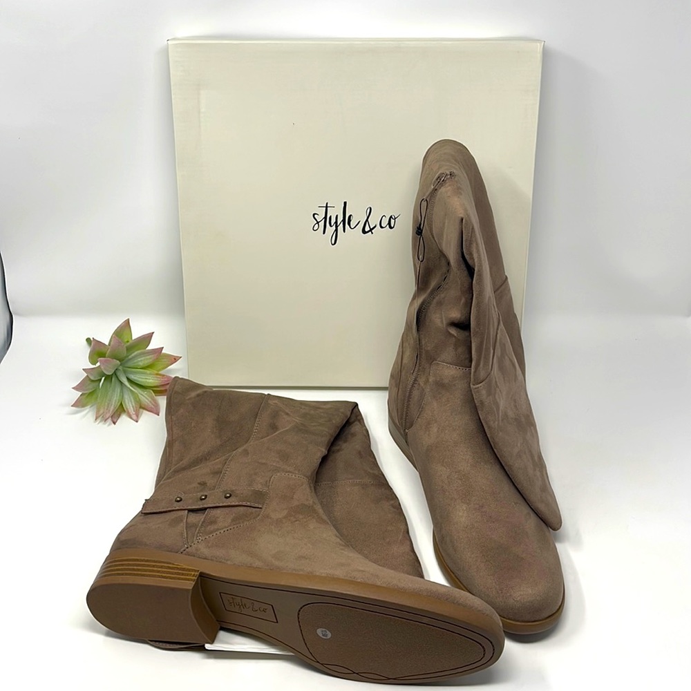 Style & Co Lessah Over-The-Knee Boots